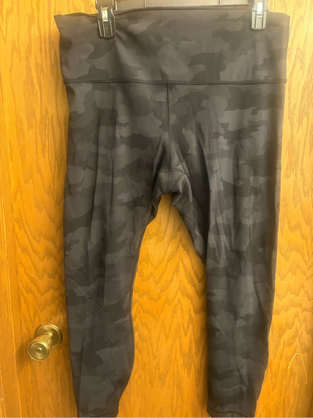 lululemon athletica Kids Charcoal Black Camo Leggings